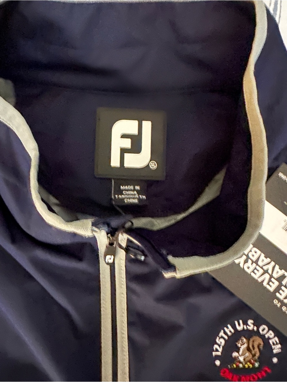 FootJoy Men’s Navy Golf Vest - 125th U.S. Open Edition
